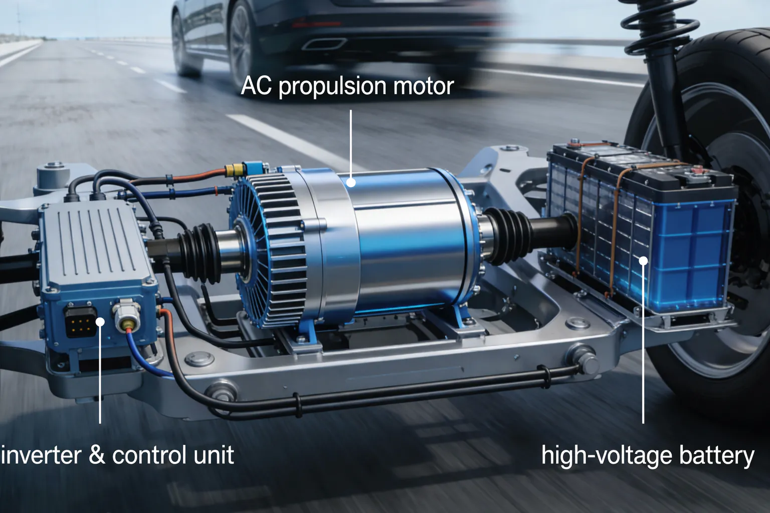 AC-Motors-Application Scenarios-Electric Vehicles (EV)